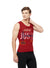 T.T. Men Printed Muscle Tees Pack Of 1 Red