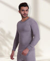T.T. Mens Skin Slim FitSolid Titanic Thermal Top