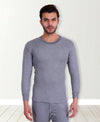 T.T. Mens Sky Blue Slim FitSolid Titanic Thermal Top