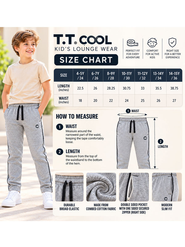 T.T. Kids Cool Lounger Pack Of 1 Grey