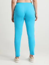 T.T. Women 100% Cotton Interlock Fabric Sky Blue Track Pant