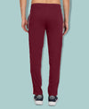 T.T. Men Cotton Track Pants Regular Fit Solid - Wine