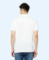 HiFlyers Men'S Solid Regular Fit Polo T-Shirt With Pocket -White
