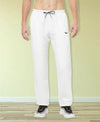 HiFlyers Mens White Regular Fit Solid Micro Polyester Fabric Tracksuit (All Season)