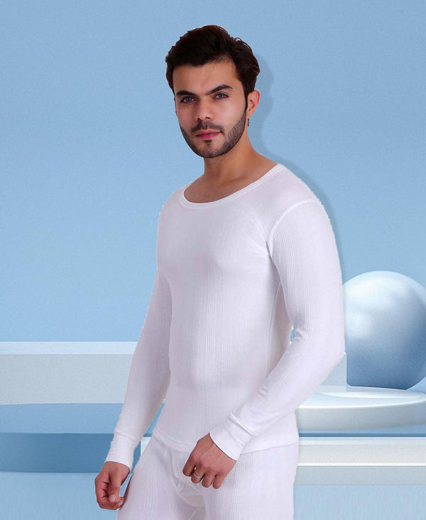 T.T. Men Hotpot Elite Top Thermal - White