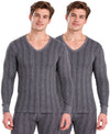 T.T. Men Hotpot Elite Top Thermal Pack Of 2- Anthra