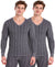 T.T. Men Hotpot Elite Top Thermal Pack Of 2- Anthra