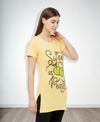 T.T. Women Yellow Regular Printed Tunic