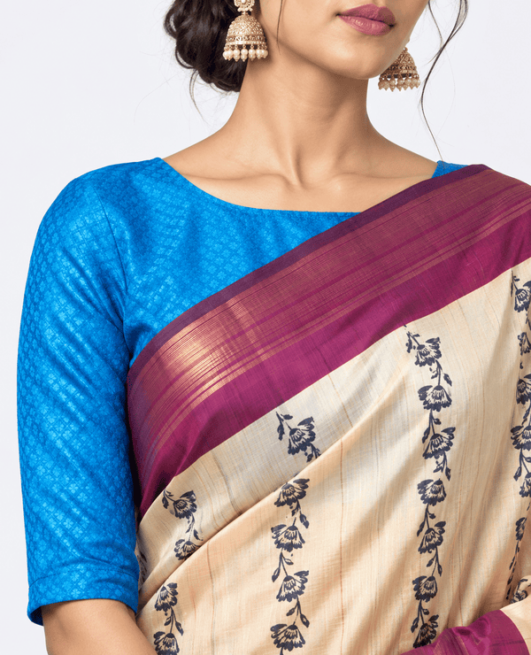 Chappa Tussar Saree