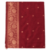 Golden Checks Cotton Saree