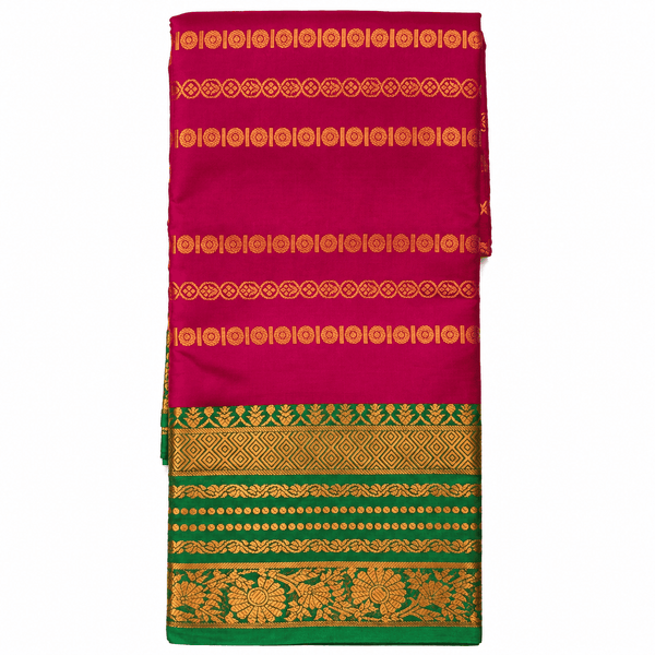 Veldhari Semi Silk Saree