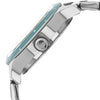 Quartz Analog Blue Dial Stainless Steel Strap Watch for Girls