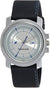 Quartz Analog Silver Dial Leather Strap Watch for Men