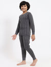 T.T. Kids Top - Pyjama Set Thermal - Anthra Melange