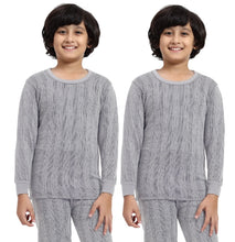 T.T. Kids Elite Plain Thermal Vest Pack Of 2 Grey