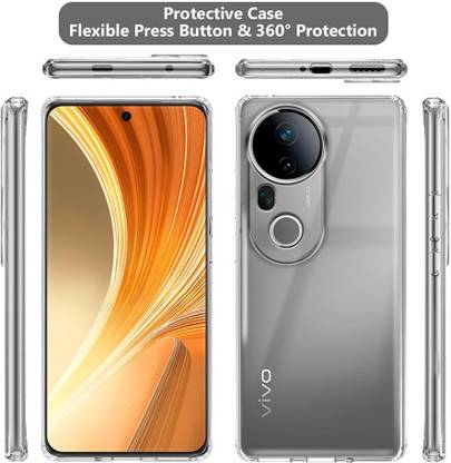 Mobielectro Soft Silicon Transparent |Scratch Resistant Clear Case for Vivo T4 Ultra 5G