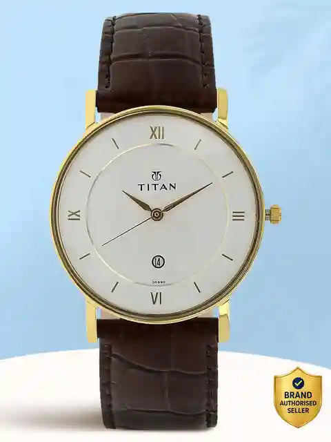 Workwear Men’s Contemporary Watch Quartz, Water Resistant, Leather Strap
