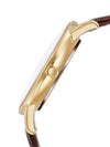 Workwear Men’s Contemporary Watch Quartz, Water Resistant, Leather Strap