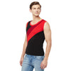 T.T. Men Designer Gym Vest  Pack Of 3 Black-Red::Grey-Maroon::Navy-Sky