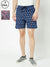 T.T. Mens Cotton Blend Regular FitPrinted Bermuda Shorts With Zipper Pack Of 2Grey-Navy