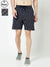 T.T. Men Cool Printed Bermuda Shorts With Zipper Pack Of 2Black-Navy