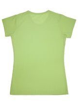 T.T. Women Solid Regular Fit Poly Round Neck Tshirts -Green