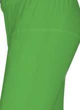 T.T. Women Solid Chudidar Cotton Lycra Cool Leggings -Flourescent Green