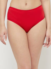 T.T. Women Desire Plain Cotton Spandax Panty Pack Of 3 Skin::Black::Red