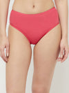 T.T. Women Desire Plain Cotton Spandax Panty Pack Of 2 Pink::Brown