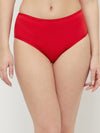 T.T. Women Desire Plain Cotton Spandax Panty Pack Of 2 Black::Red