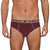 T.T. Jazz Men Maroon Solid Briefs