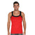 T.T. Men Solid Gym Vest Red