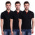 Mens Polo Black T-Shirt