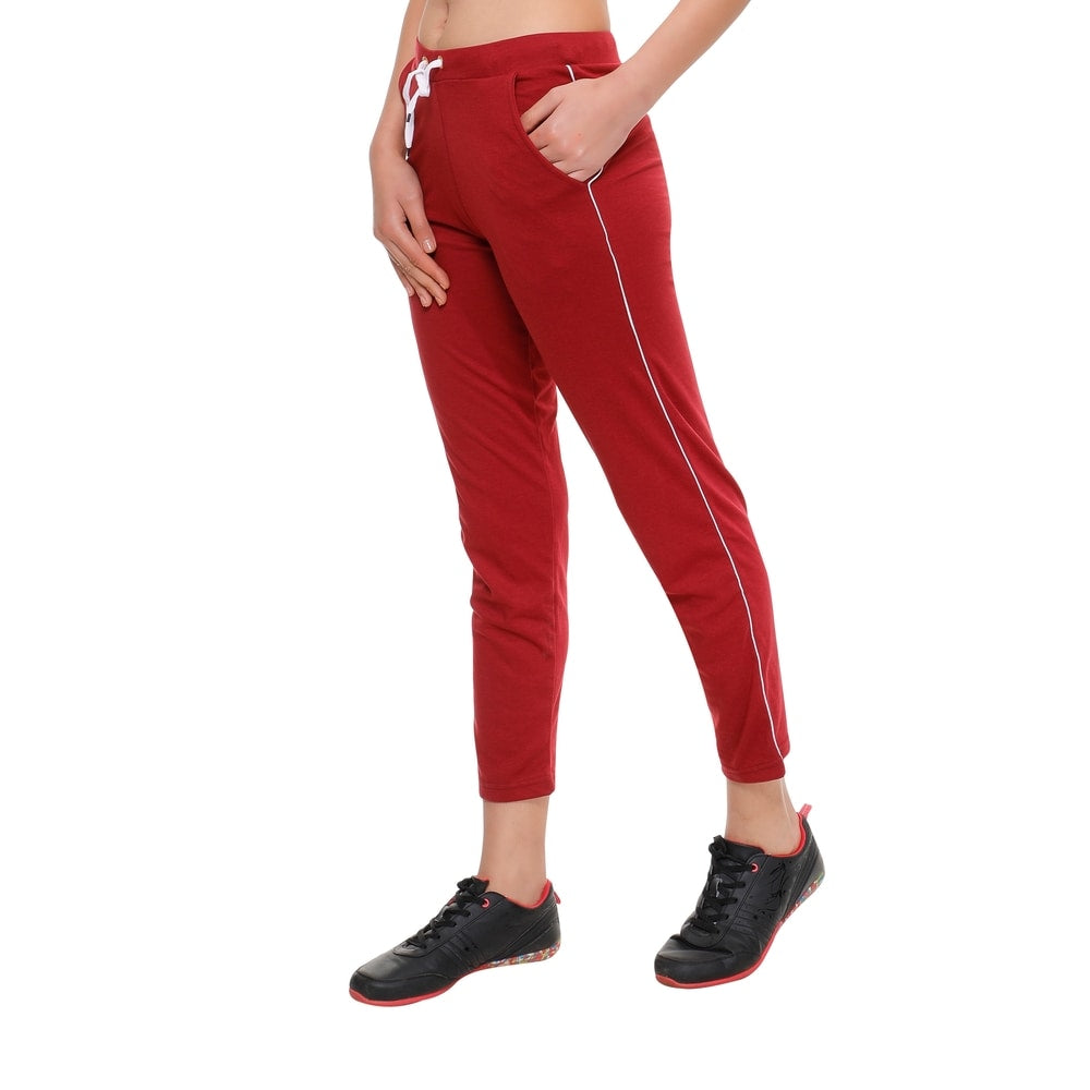 Buy ADIDAS Solid Regular Fit Polyester Womens Track Pants | Shoppers Stop