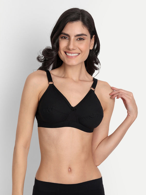 T.T. Women Desire Black All Day Comfort Bra