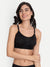 T.T. WomenMoulded Solid Black Sports Bra