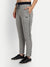 HiFlyers Women Comfort Fit Grey Melange Solid Cotton Track Pants