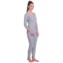 T.T. Women Top - Pyjama Set Thermal - Grey Melange