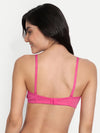 T.T. Women Desire Rose Pink Bra with Extra Strips