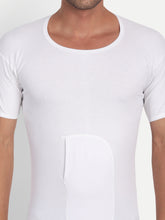 T.T. Men Interlock Half Sleeve Vest With Pocket Pack Of 2 White
