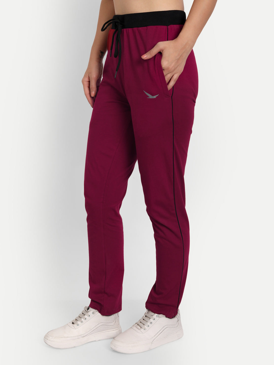 Buy online Women Solid Track Pant Combo from bottom wear for Women
