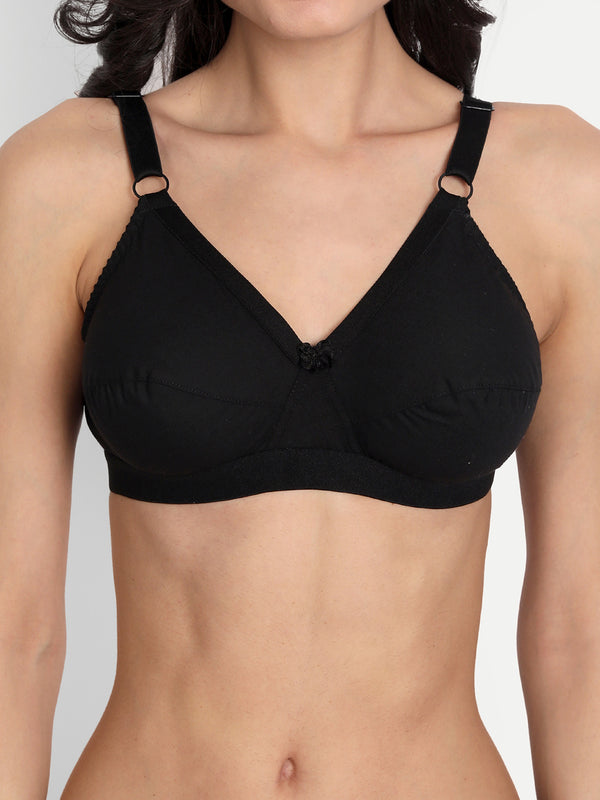 T.T. Women Desire Black All Day Comfort Bra