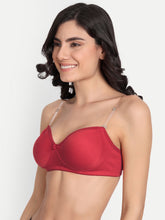 T.T. Women Desire Red Bra with Extra Strips
