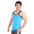 Men Turquoise Gym Vest