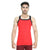 Men Red Gym Vest