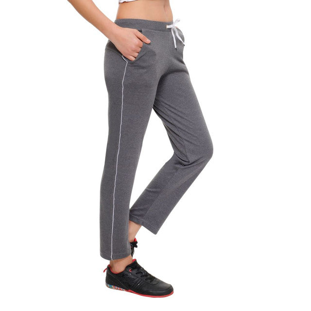 Buy BLUECON Cotton Lower for Womens Track Pant for Women Women Tights  Active Sports Gym Wear Joggers Pants Light Grey at Amazonin