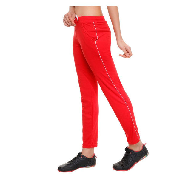 Buy SHAUN Womens Regular Fit Trackpants B078W4VZF1RedBlue   BlackSmall at Amazonin