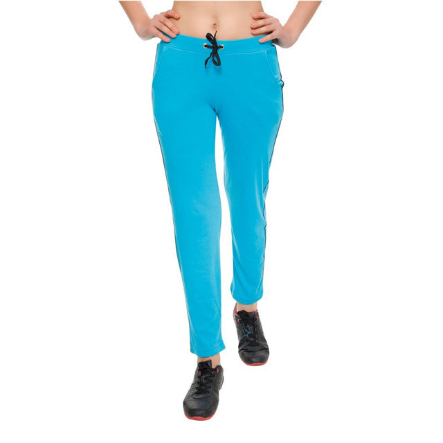 Modeve Solid Women Light Blue Track Pants - Buy Modeve Solid Women Light Blue  Track Pants Online at Best Prices in India | Flipkart.com