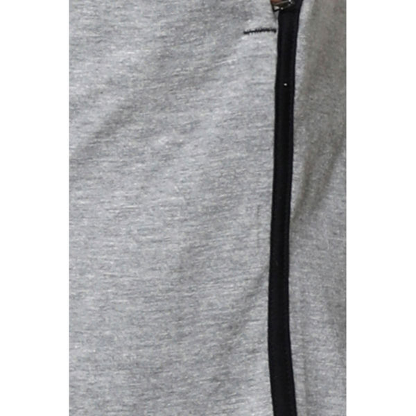 Grey Cotton Track Pants