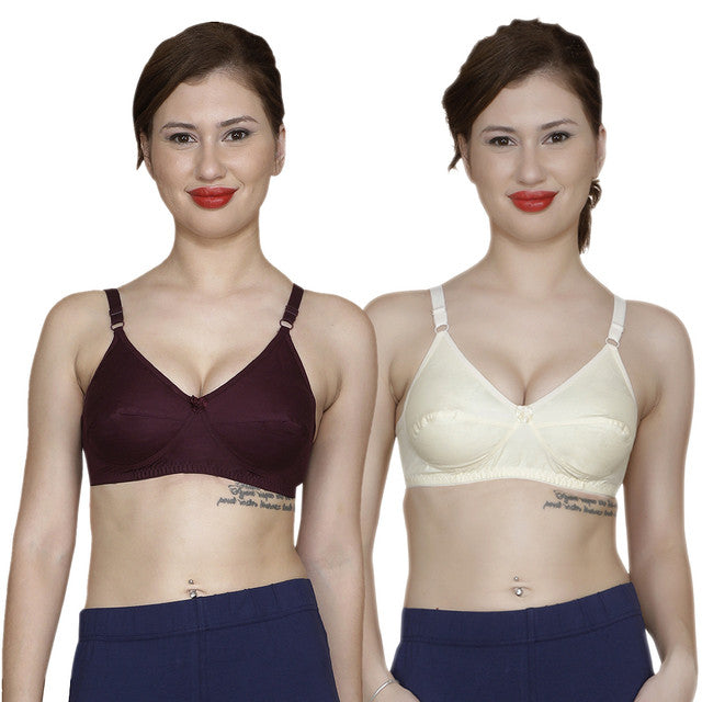 Non-Padded Red Cotton Bra Panty Set, Size: 34B at Rs 80/set in New Delhi